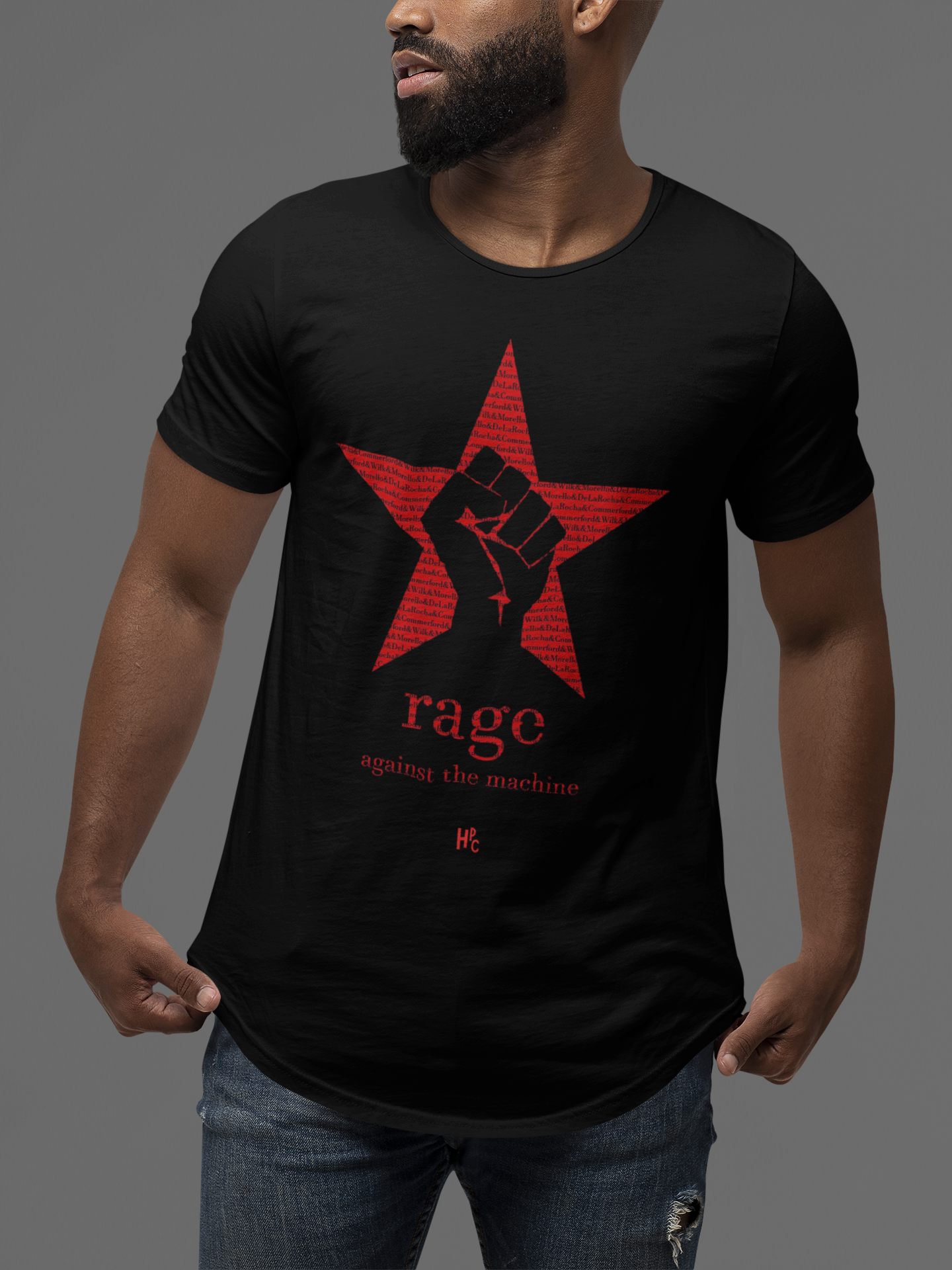 Nome do produto: CAMISETA RAGE AGAINST THE MACHINE RAGE