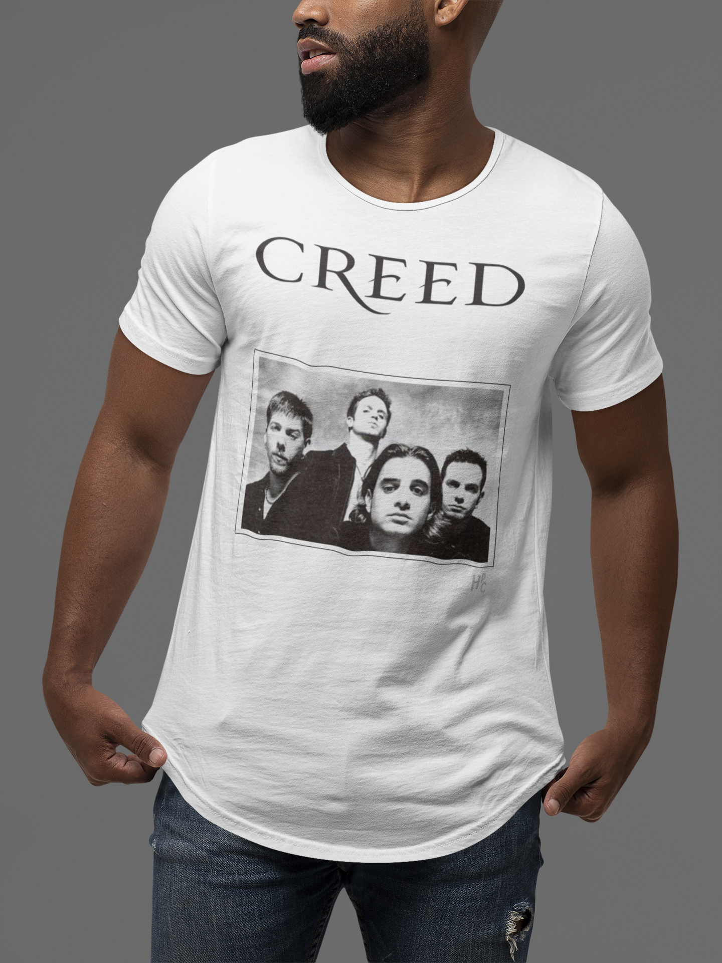 Nome do produto: CAMISETA CREED BAND