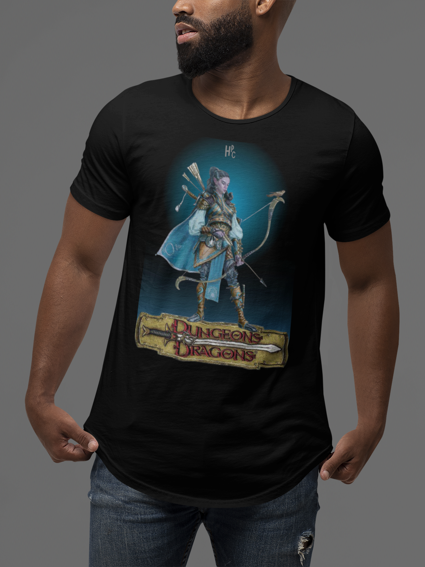 Nome do produto: CAMISETA D&D ARQUEIRA