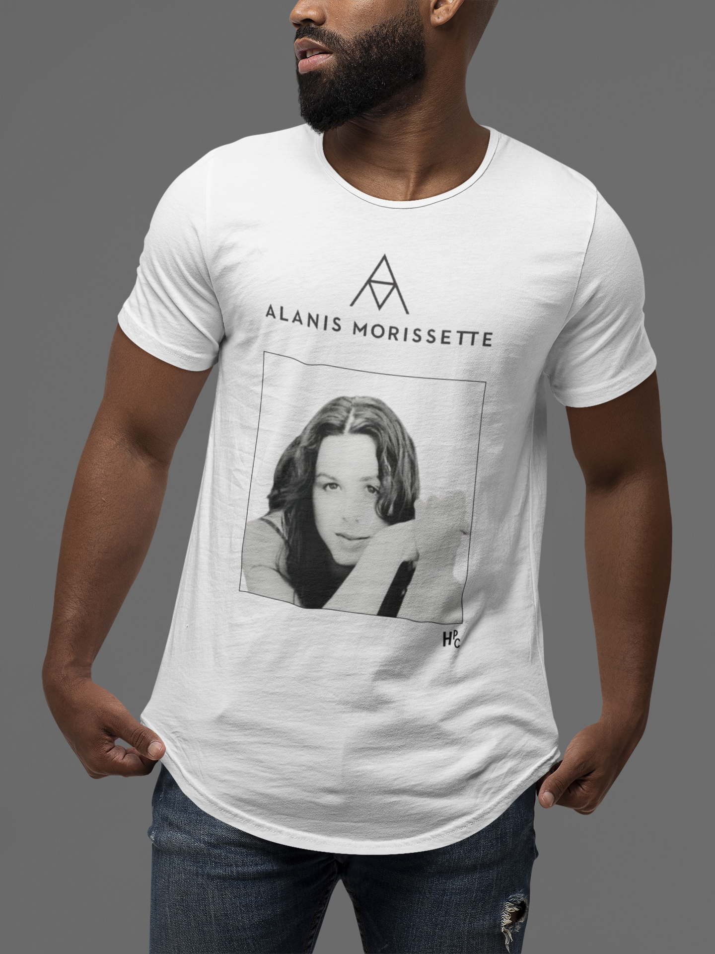 Nome do produto: CAMISETA ALANIS MORISSETTE ART