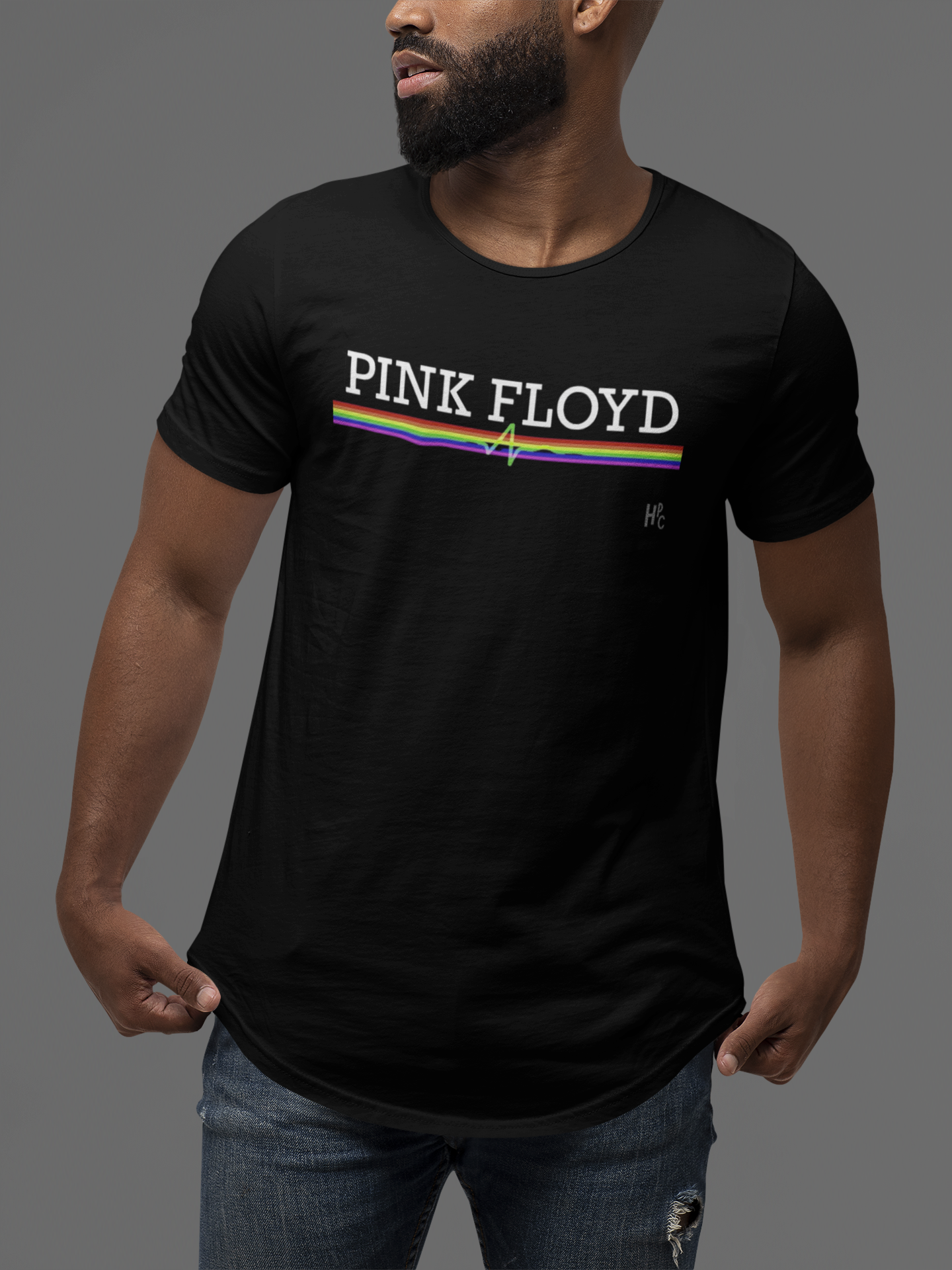 Nome do produto: CAMISETA PINK FLOYD COLOR LINE