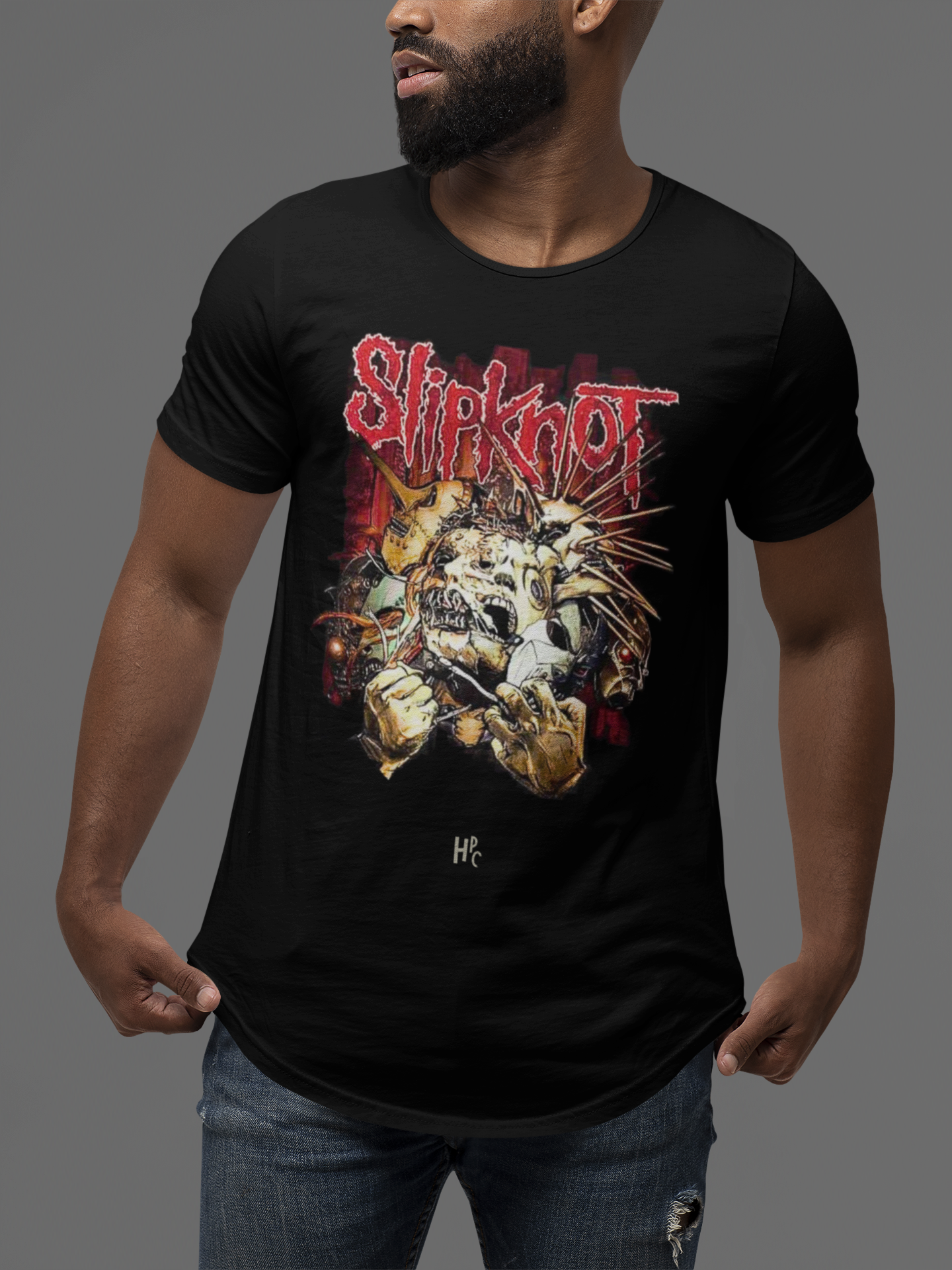 Nome do produto: CAMISETA SLIPKNOT DRAW ART