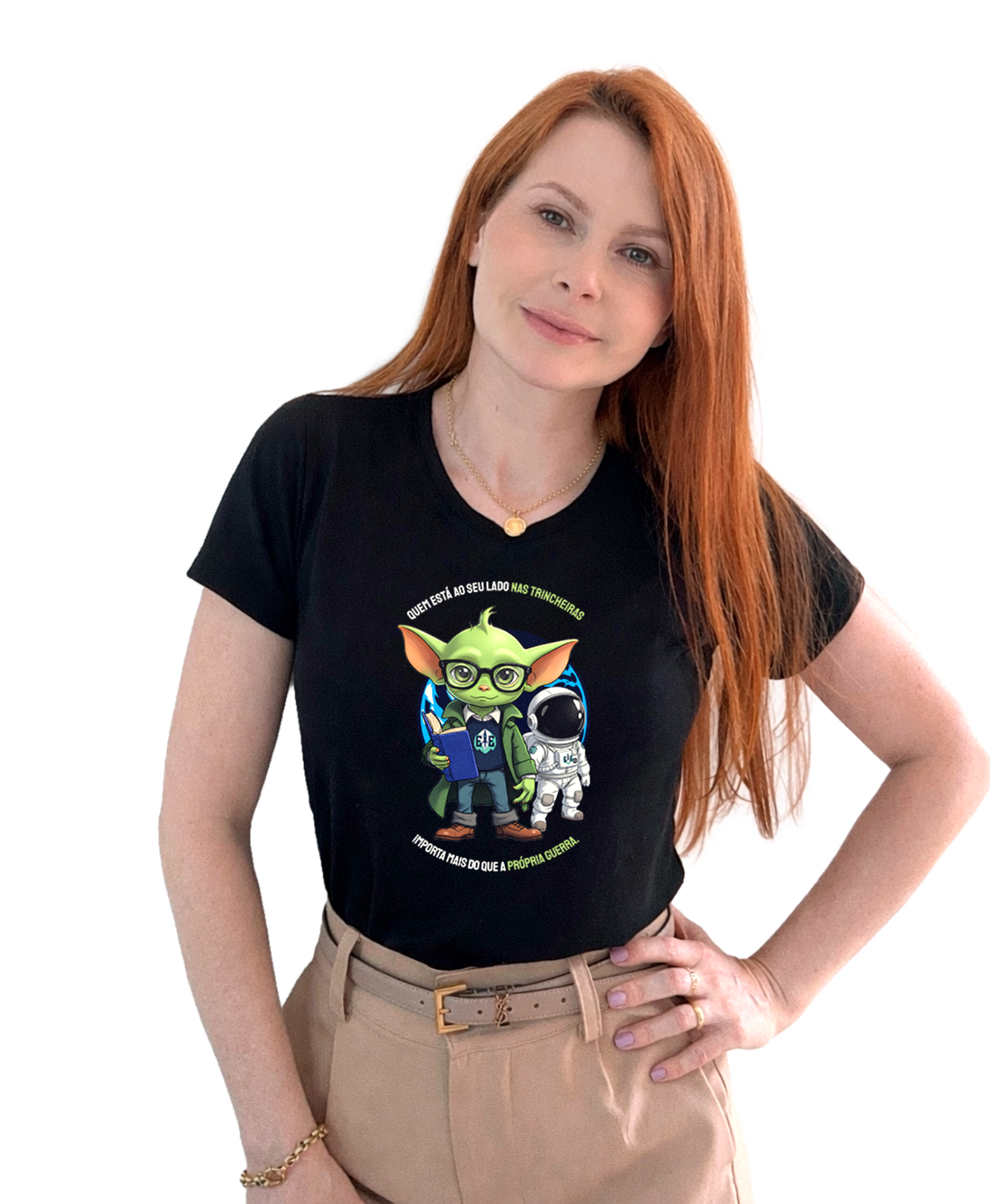 Baby Look Quem está do seu Lado