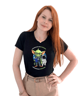 Baby Look Quem está do seu Lado