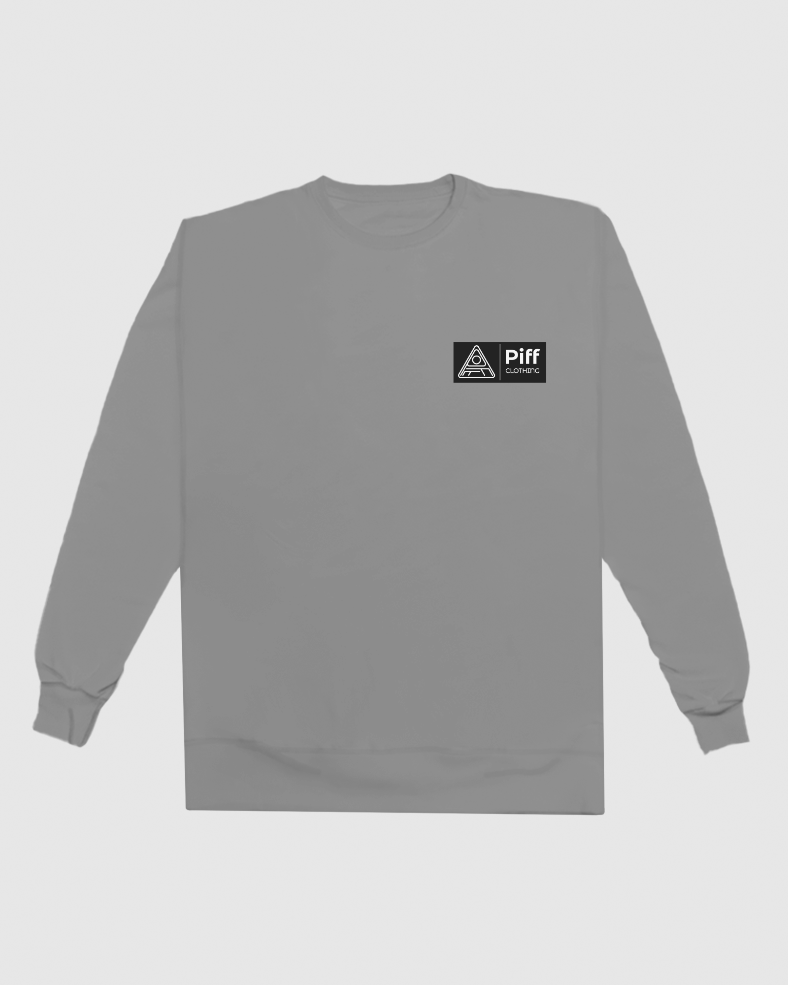 Nome do produto: Moletom Piff Basic - Fechado - Cinza-Mescla