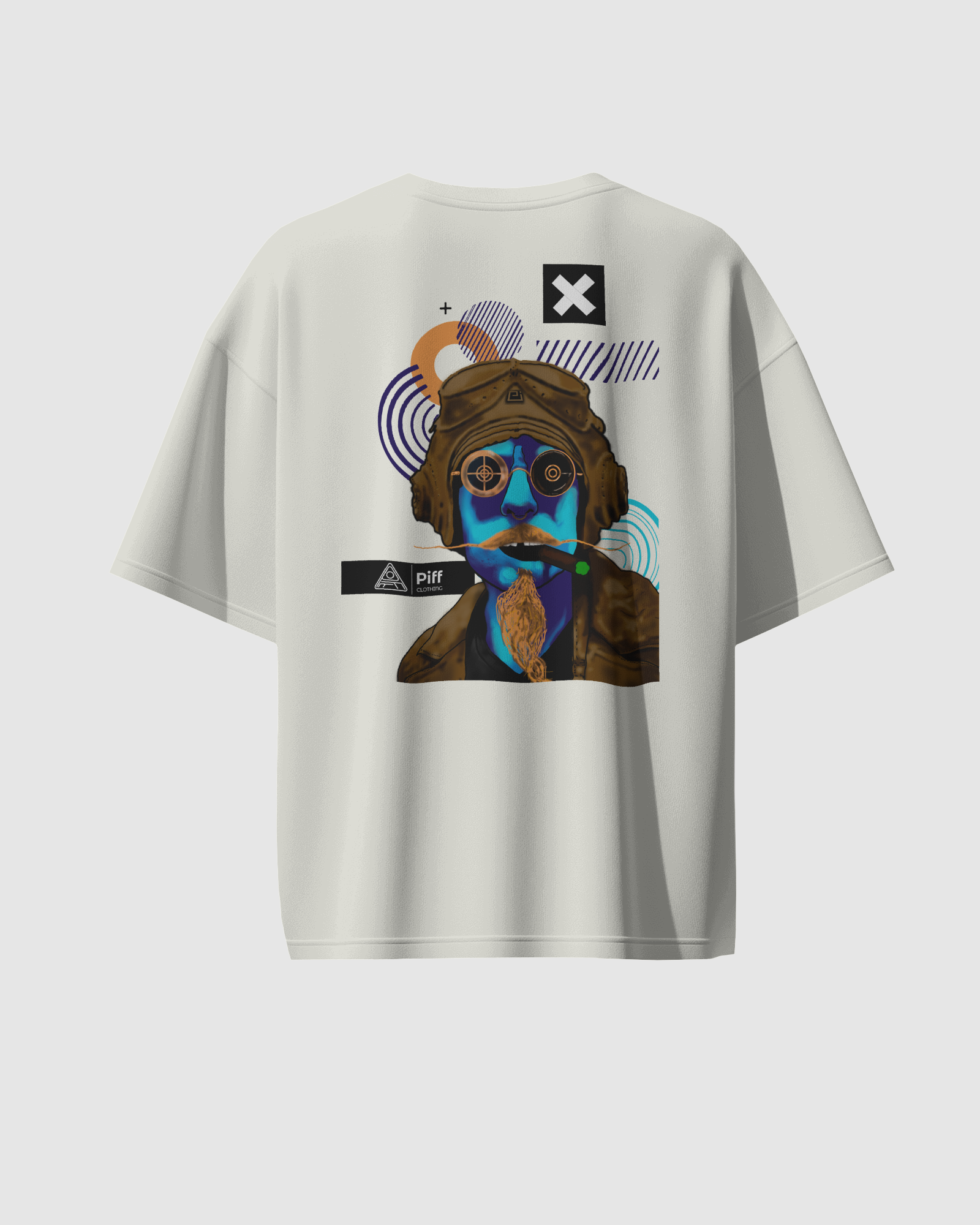 Nome do produto: Camiseta Punk - Oversized - Off White