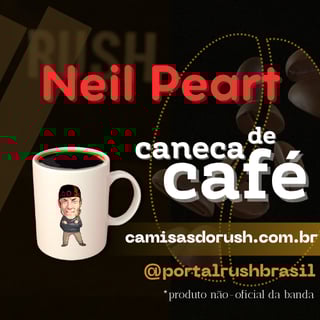 Caneca - Neil Peart