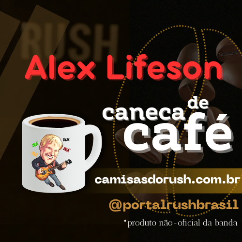 Caneca - Alex Lifeson