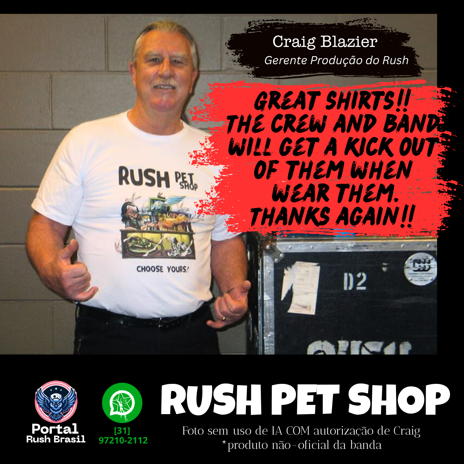 Rush Pet Shop - Plus Size