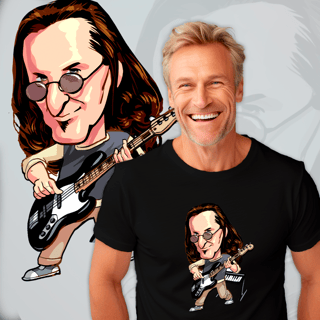 Camisa Geddy Lee