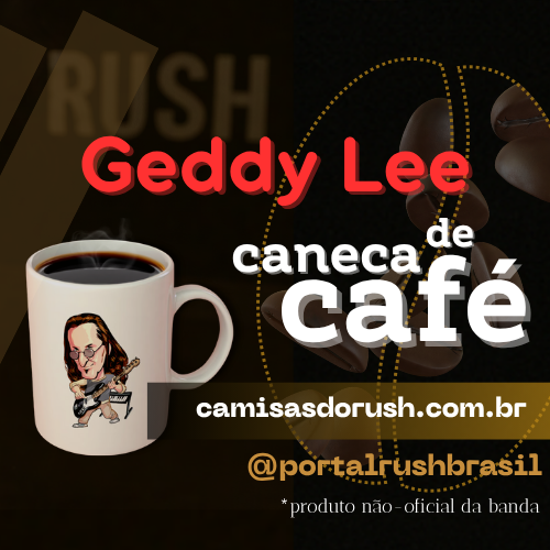 Caneca de Café - Geddy Lee