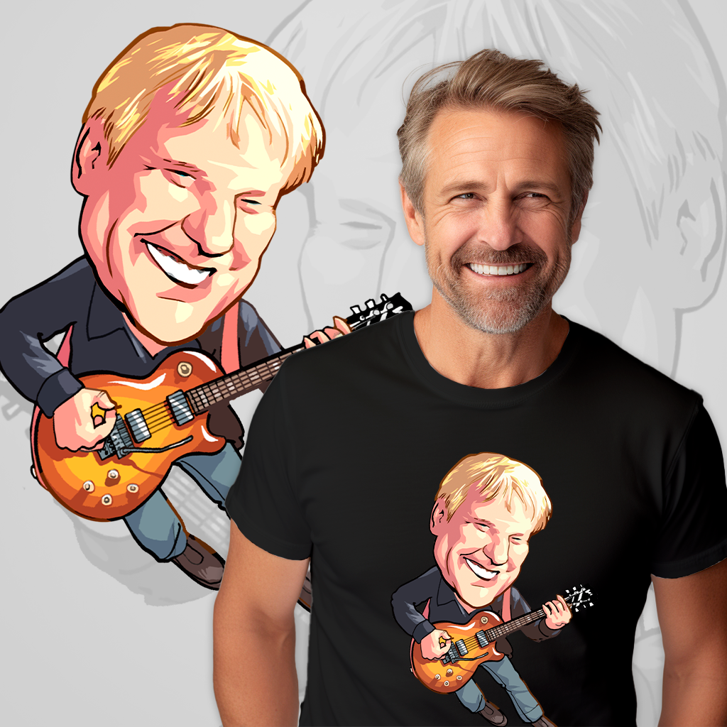 Camisa Rush - Alex Lifeson