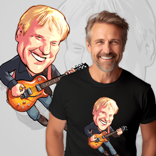 Camisa Rush - Alex Lifeson