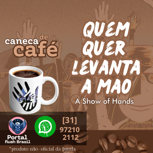 Caneca Rush - A Show of Hands