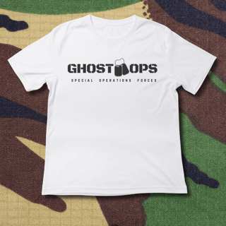 Ghos ops camisa premium (branca)