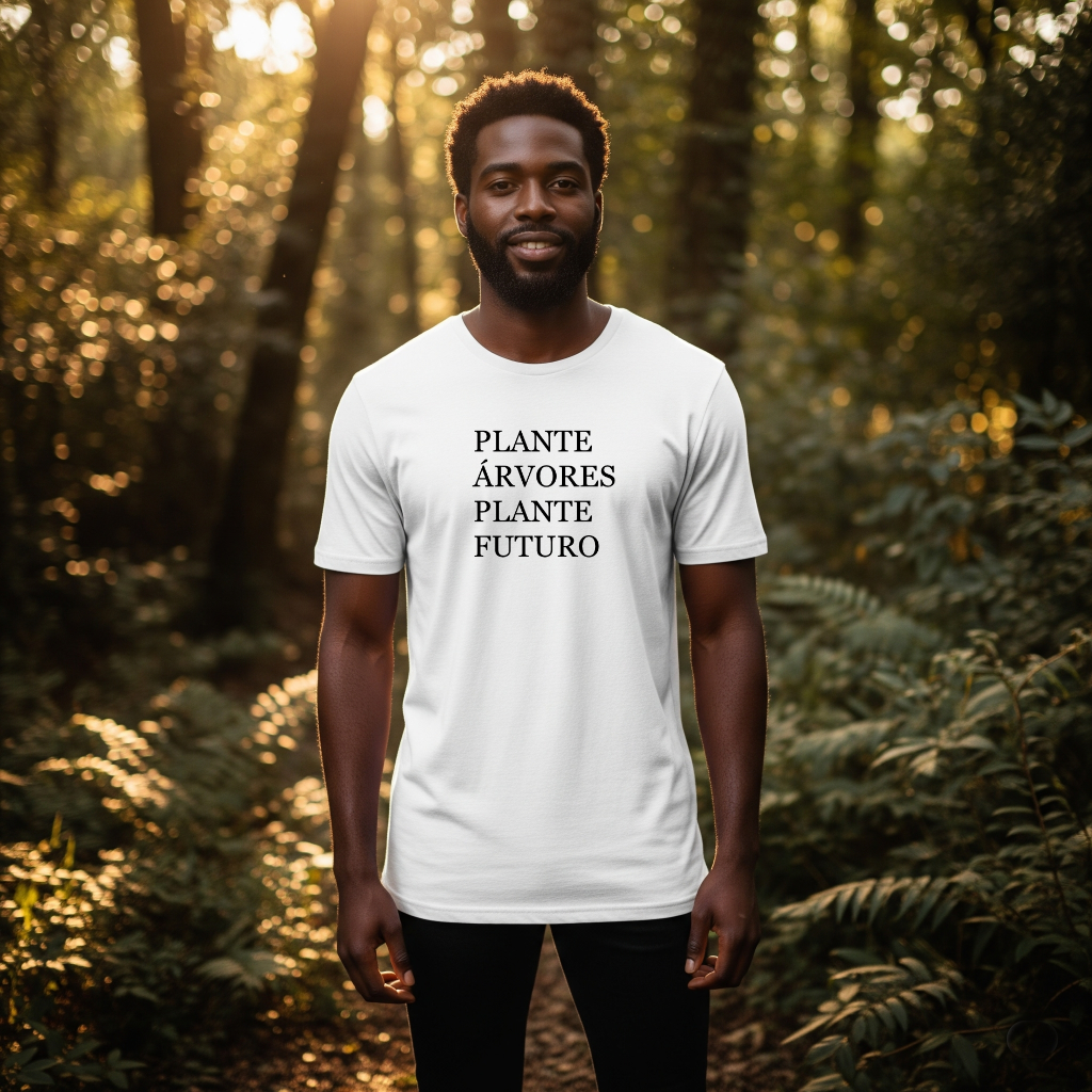 Camiseta - Árvores e futuro