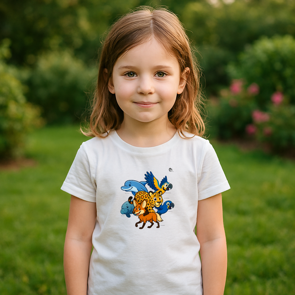 Camiseta infantil - Fauna
