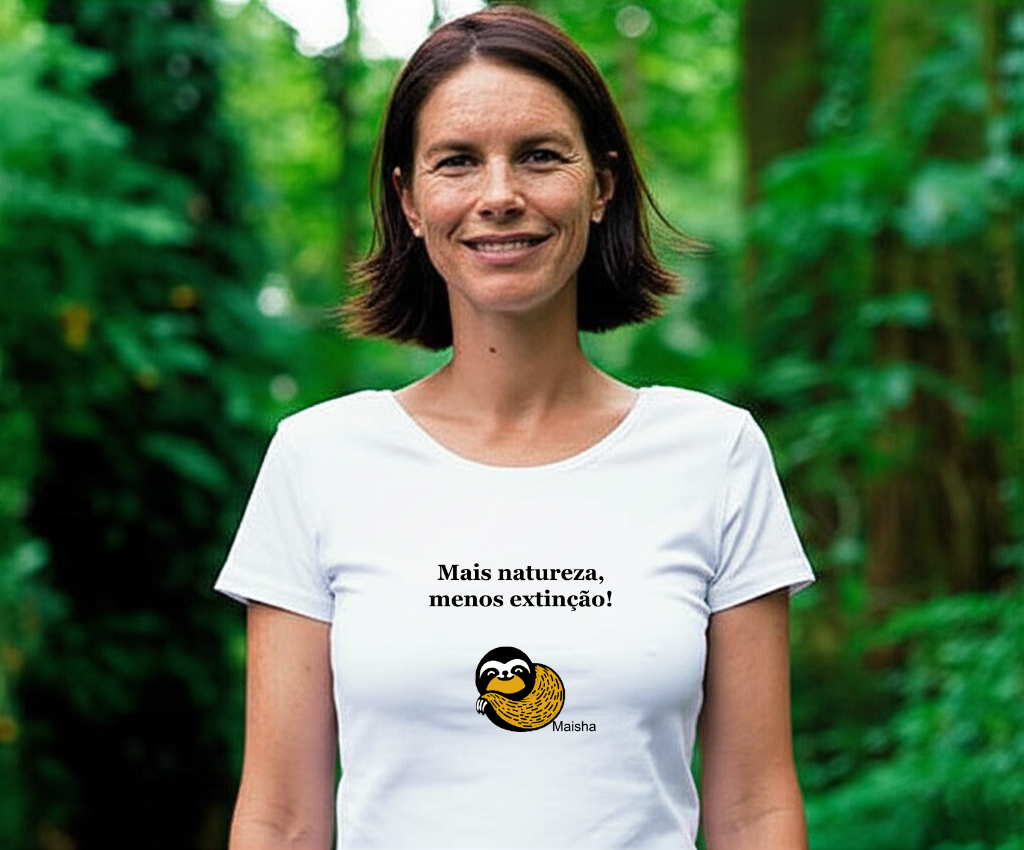 Camiseta - Mais natureza menos extinção