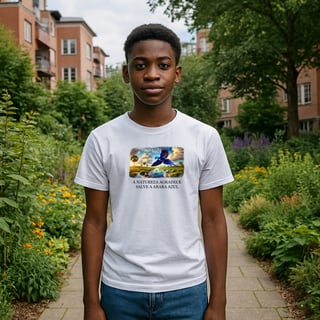 Camiseta Infantil - Arara-azul