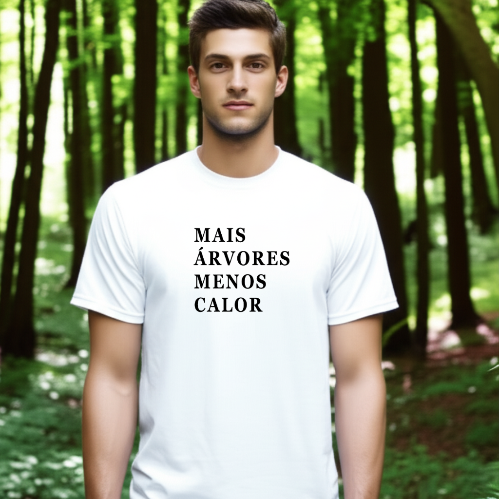 Camiseta - Árvore e calor