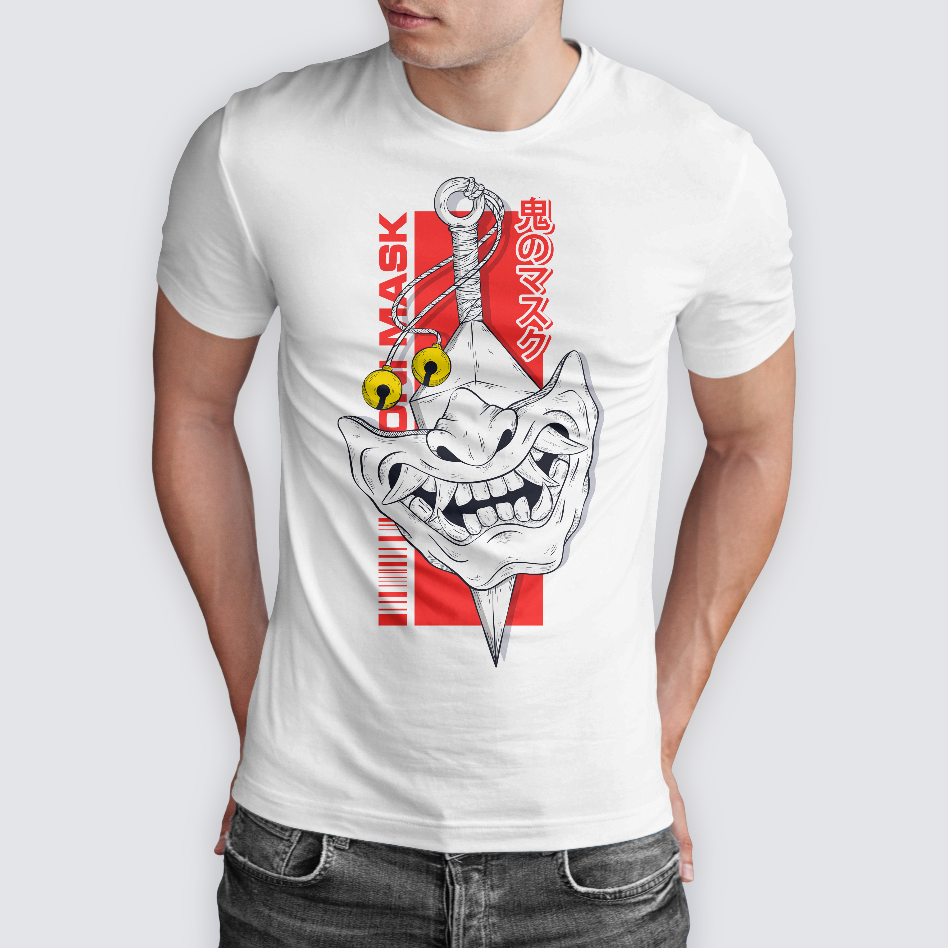 Nome do produto: Camiseta - Oni Mask