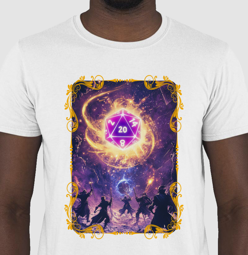 Nome do produto: Camiseta - Roll for Adventure