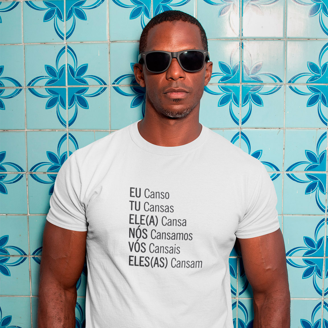 Nome do produto: T-Shirt Eu Canso Tu Cansas - White