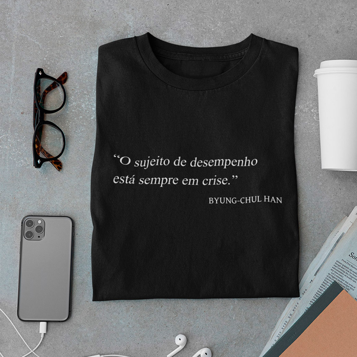 Nome do produto: T-Shirt Sujeito De Desempenho - Black