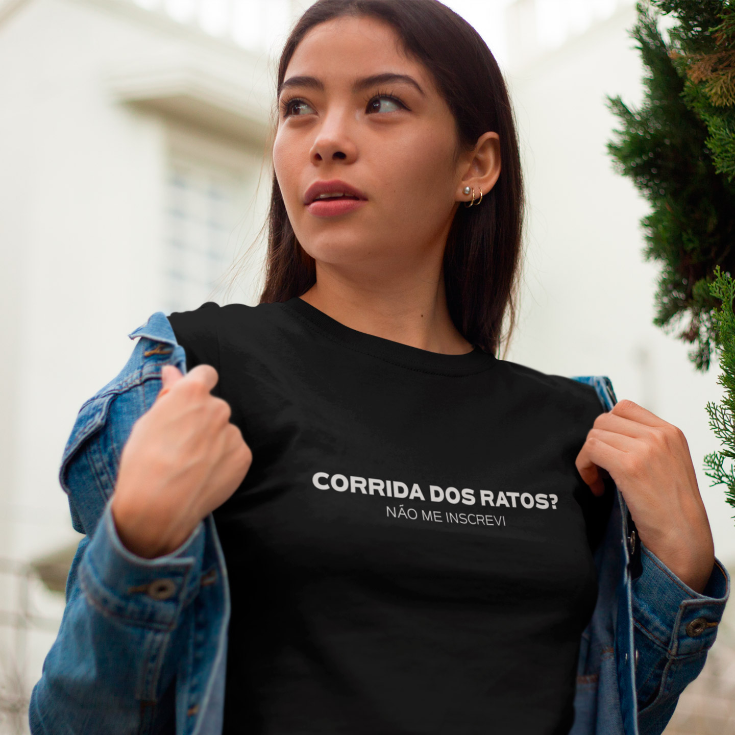 Nome do produto: Baby Look Corrida Dos Ratos - Black