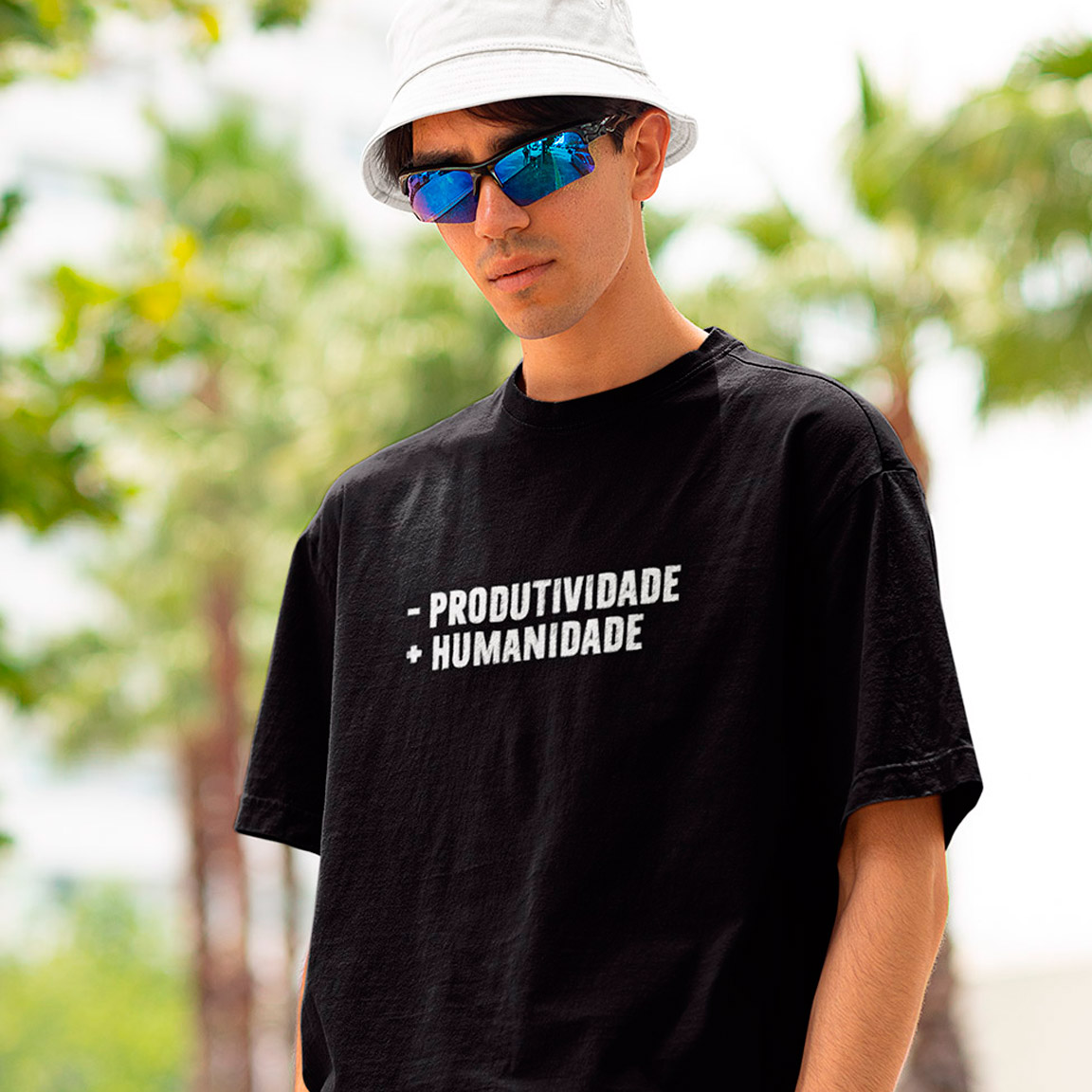 Nome do produto: T-Shirt Menos Produtividade - Black