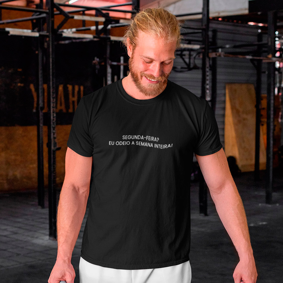 Nome do produto: T-Shirt Odeio A Semana Inteira - Black