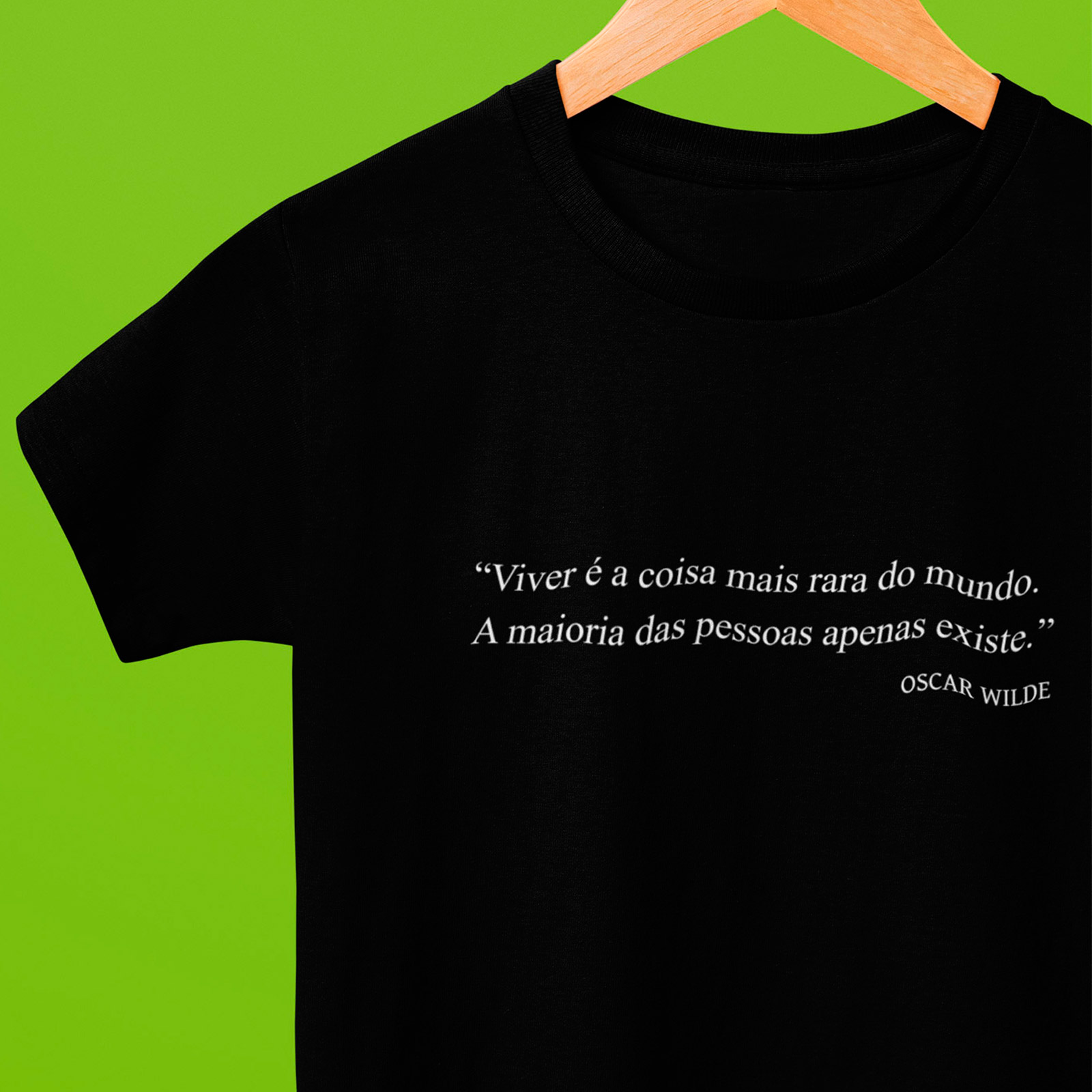 Nome do produto: Baby Look Viver É Raro - Black