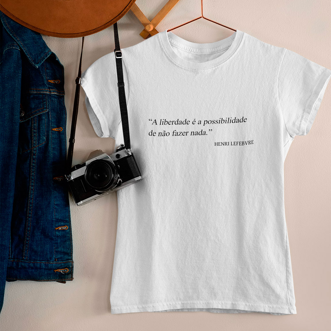 Nome do produto: Baby Look A Liberdade - White