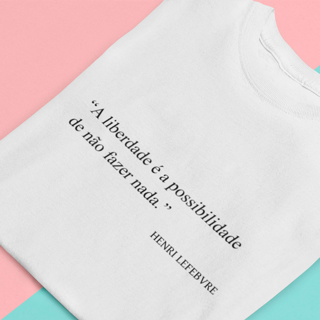 Nome do produto: T-Shirt A Liberdade - White