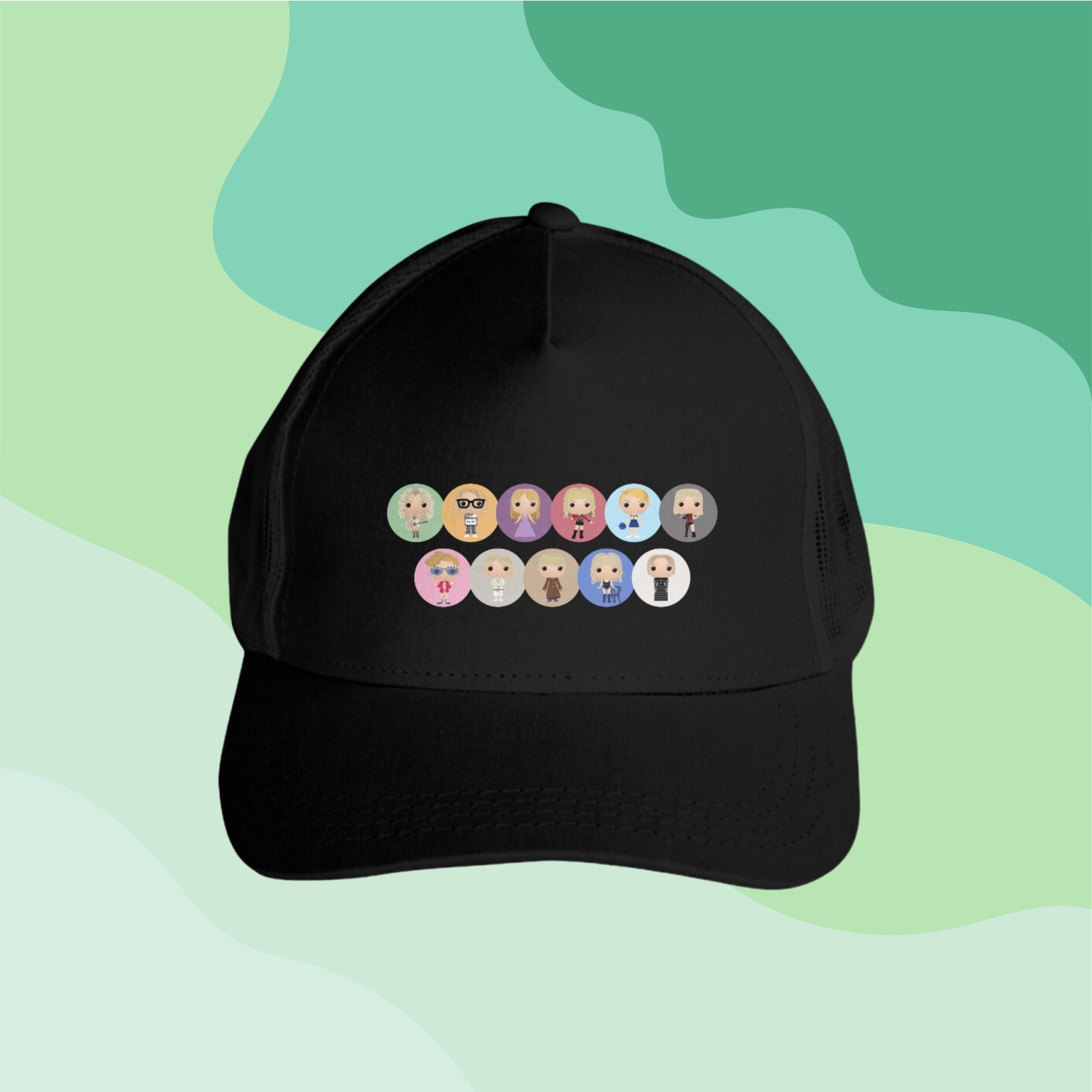 Nome do produto: Boné “Bonequinhas da TayTay”