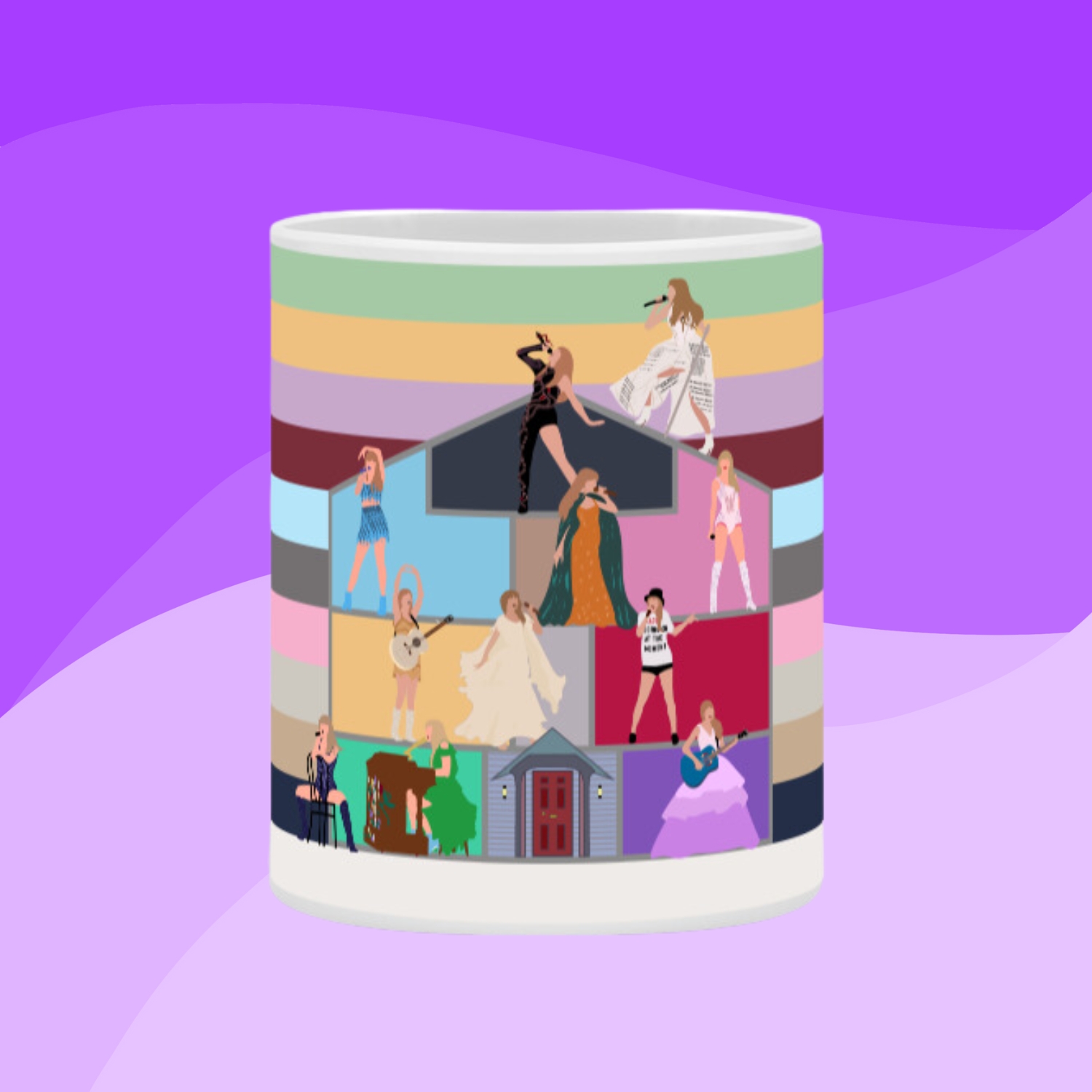 Nome do produto: Caneca Coloridíssima Lover House com as Logos