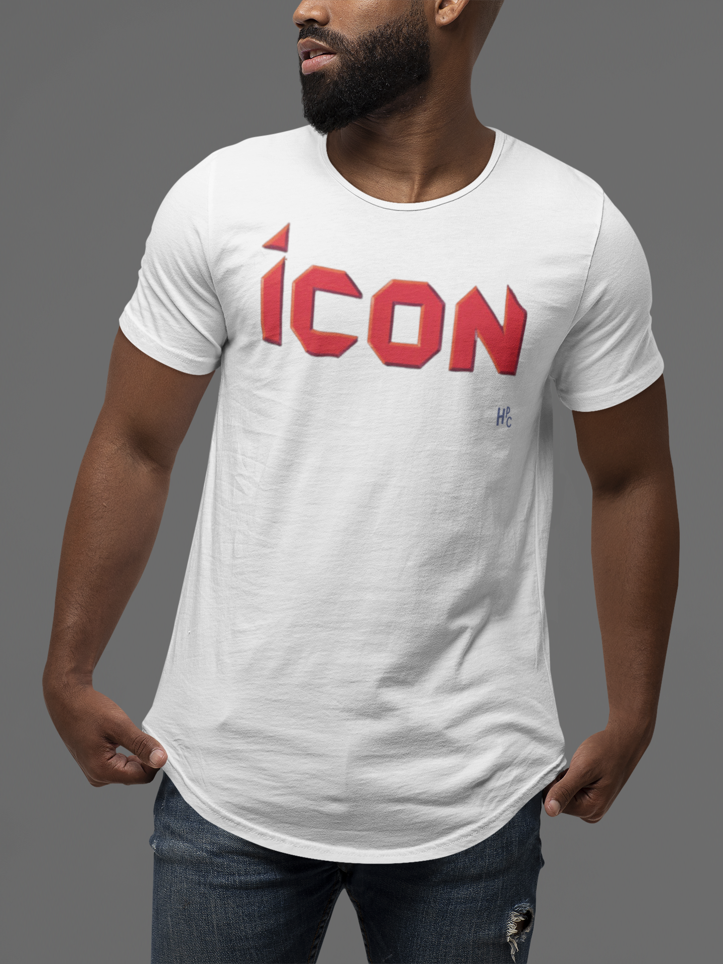 Nome do produto: CAMISETA BANDA - ICON RED LOGO