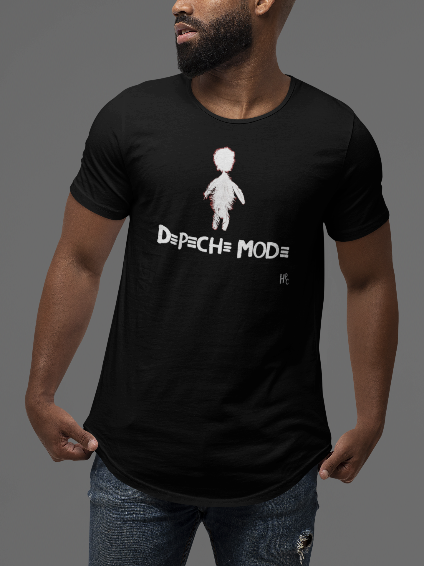 Nome do produto: CAMISETA BANDA - DEPECHE MODE LOGO