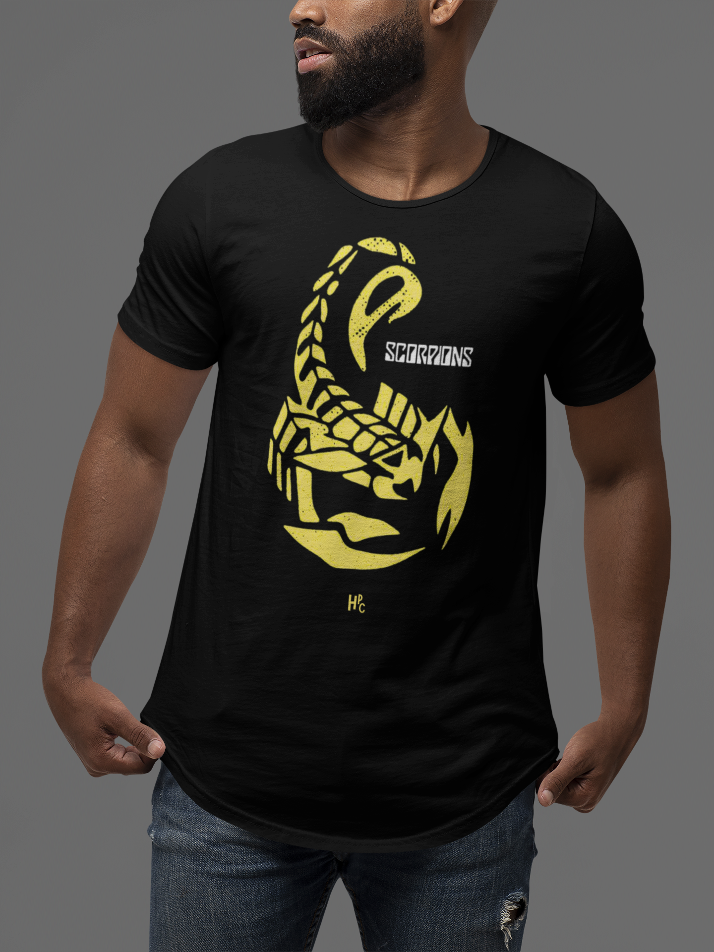 Nome do produto: CAMISETA BANDA - SCORPIONS LOGO