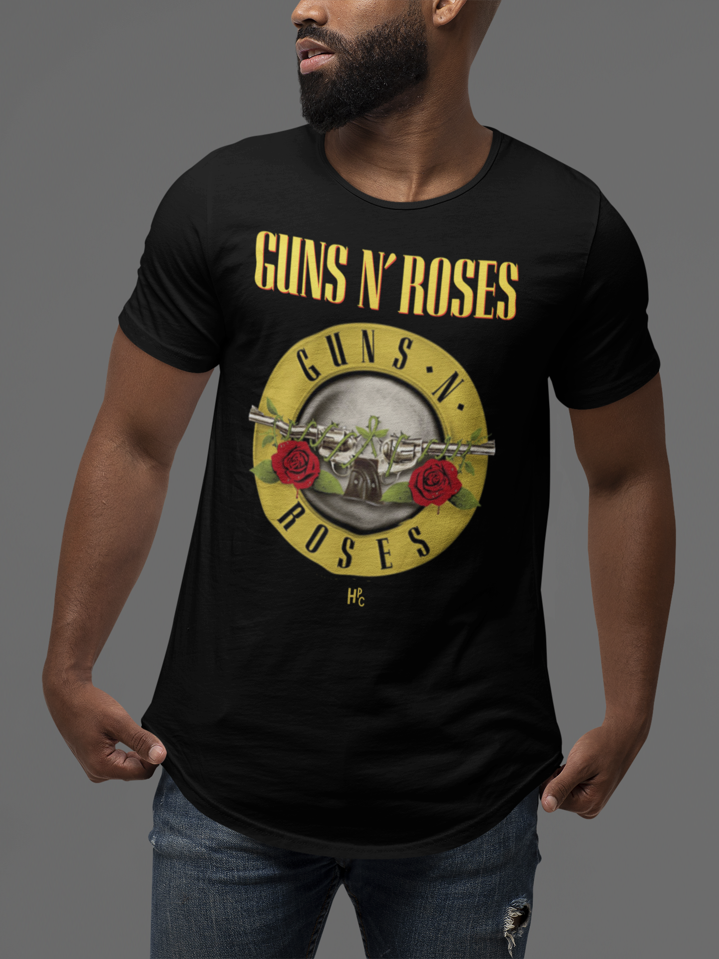 Nome do produto: CAMISETA BANDA - GUNS N ROSES LOGO