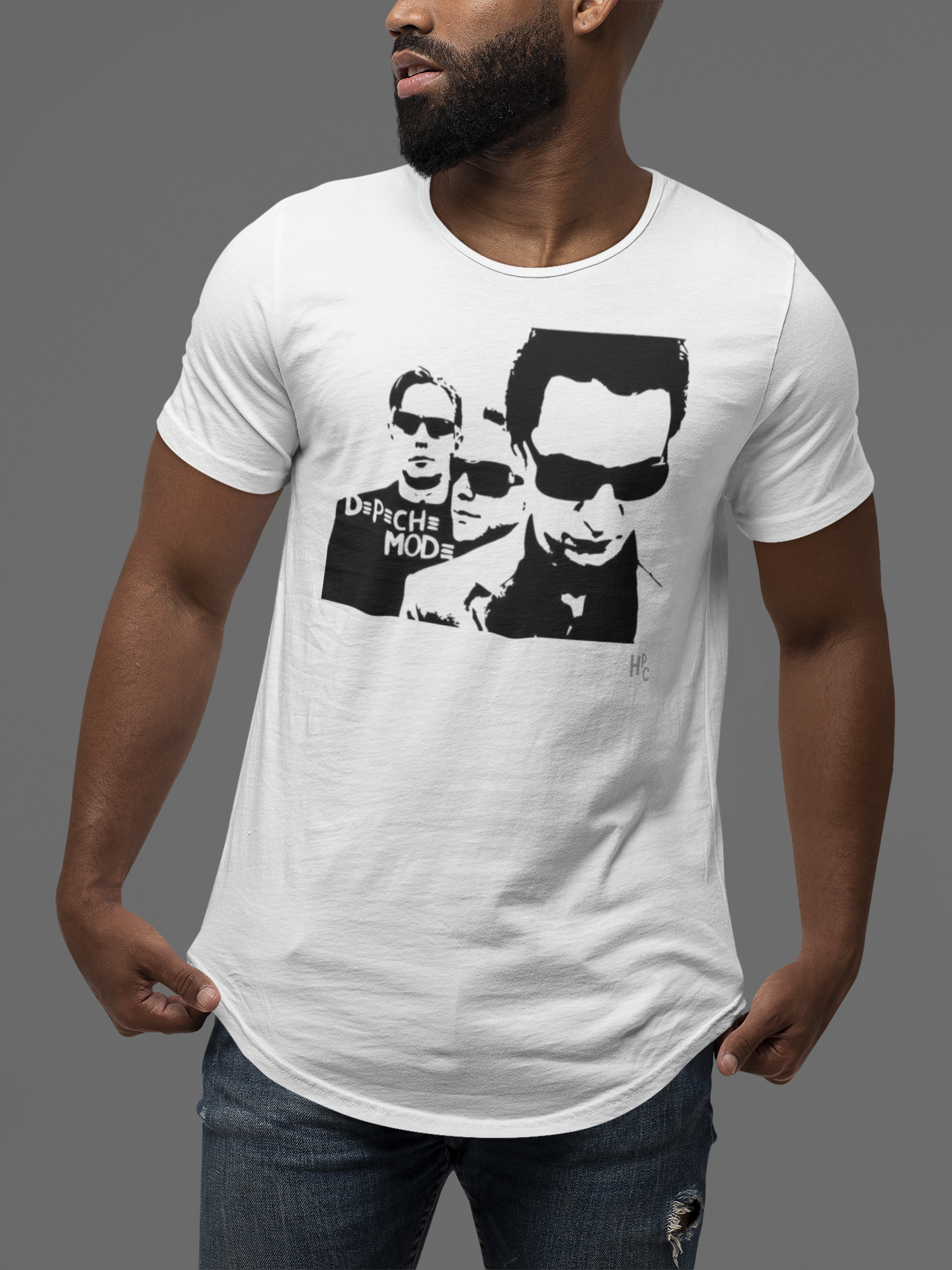 Nome do produto: CAMISETA BANDA - DEPECHE MODE LOGO