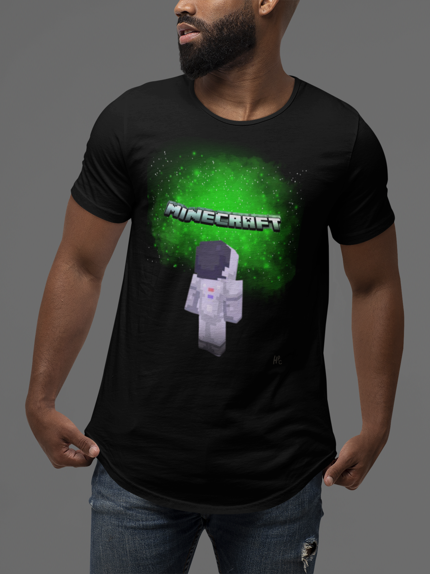 Nome do produto: CAMISETA MINECRAFT ASTRONAUT