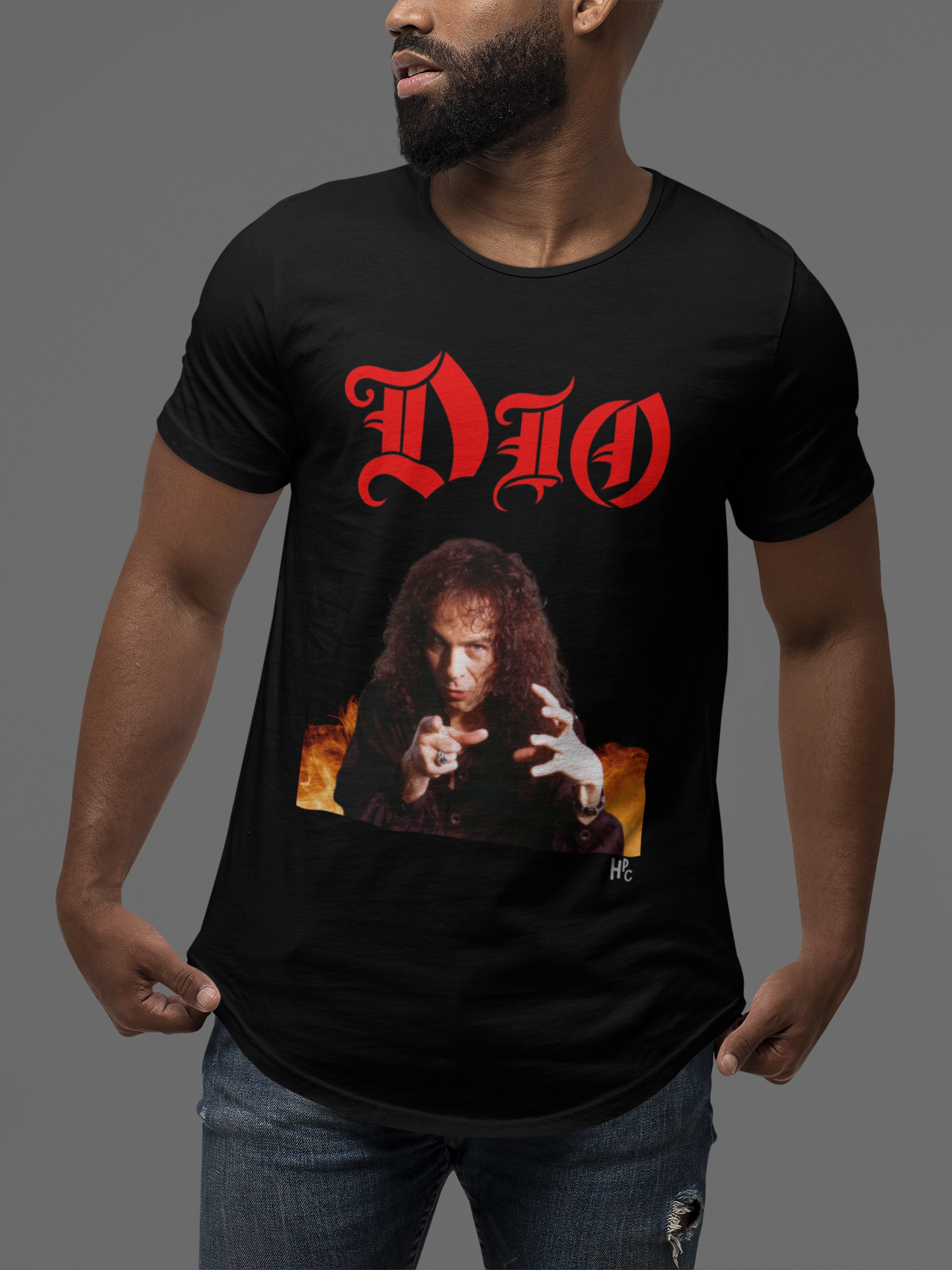 Nome do produto: CAMISETA BANDA - DIO HELL
