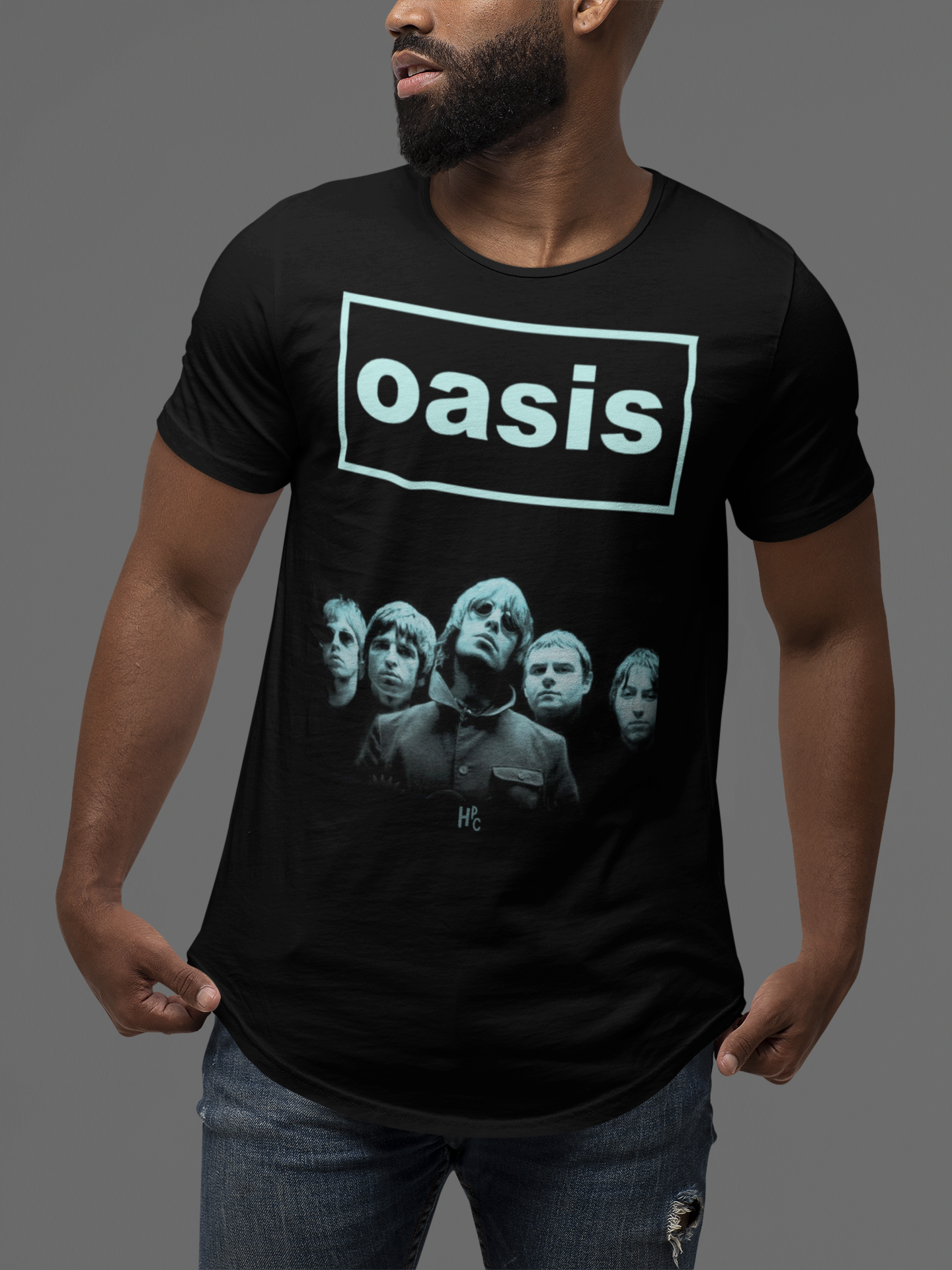 Nome do produto: CAMISETA BANDA - OASIS BAND