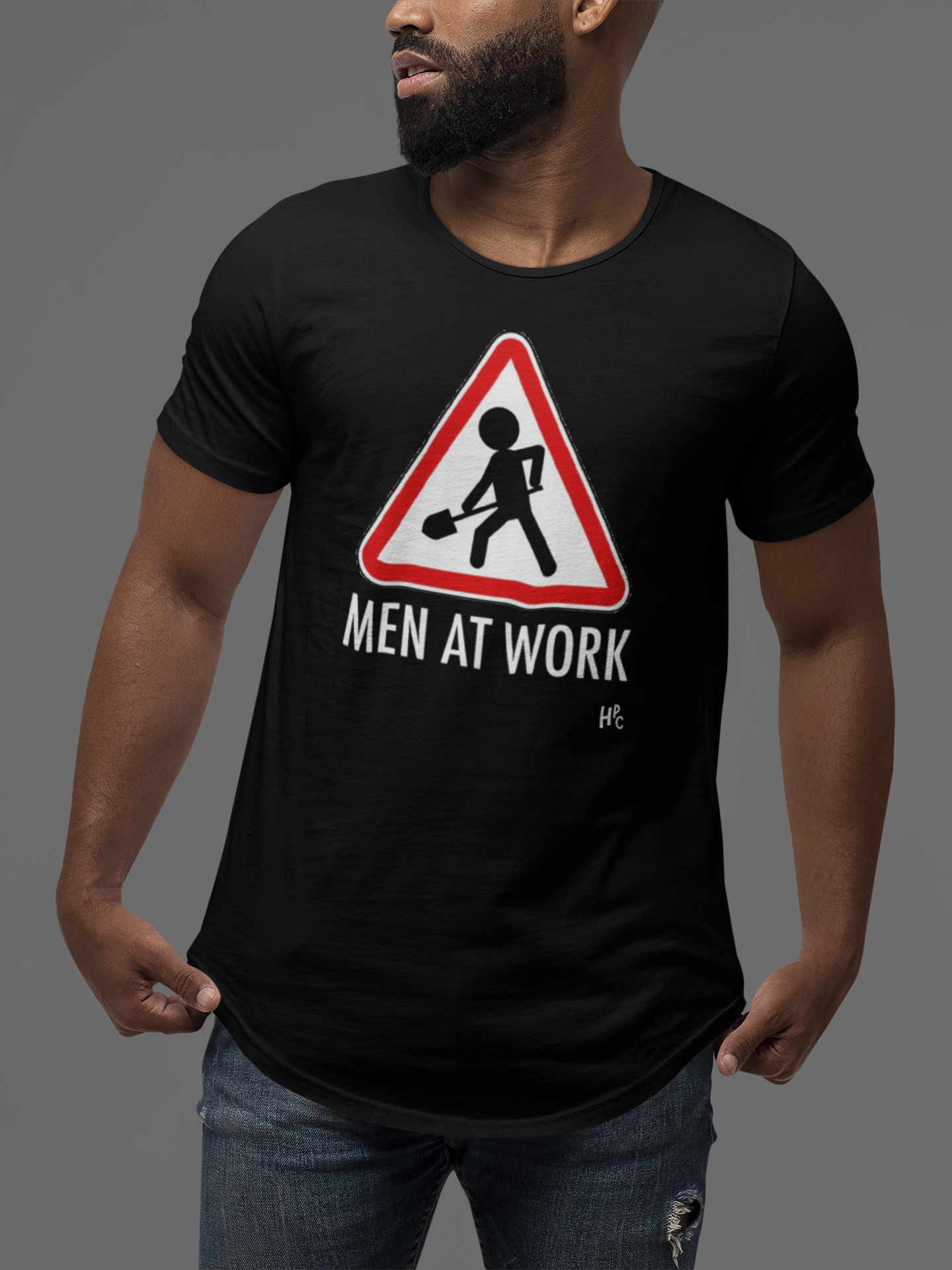 Nome do produto: CAMISETA BANDA - MEN AT WORK LOGO