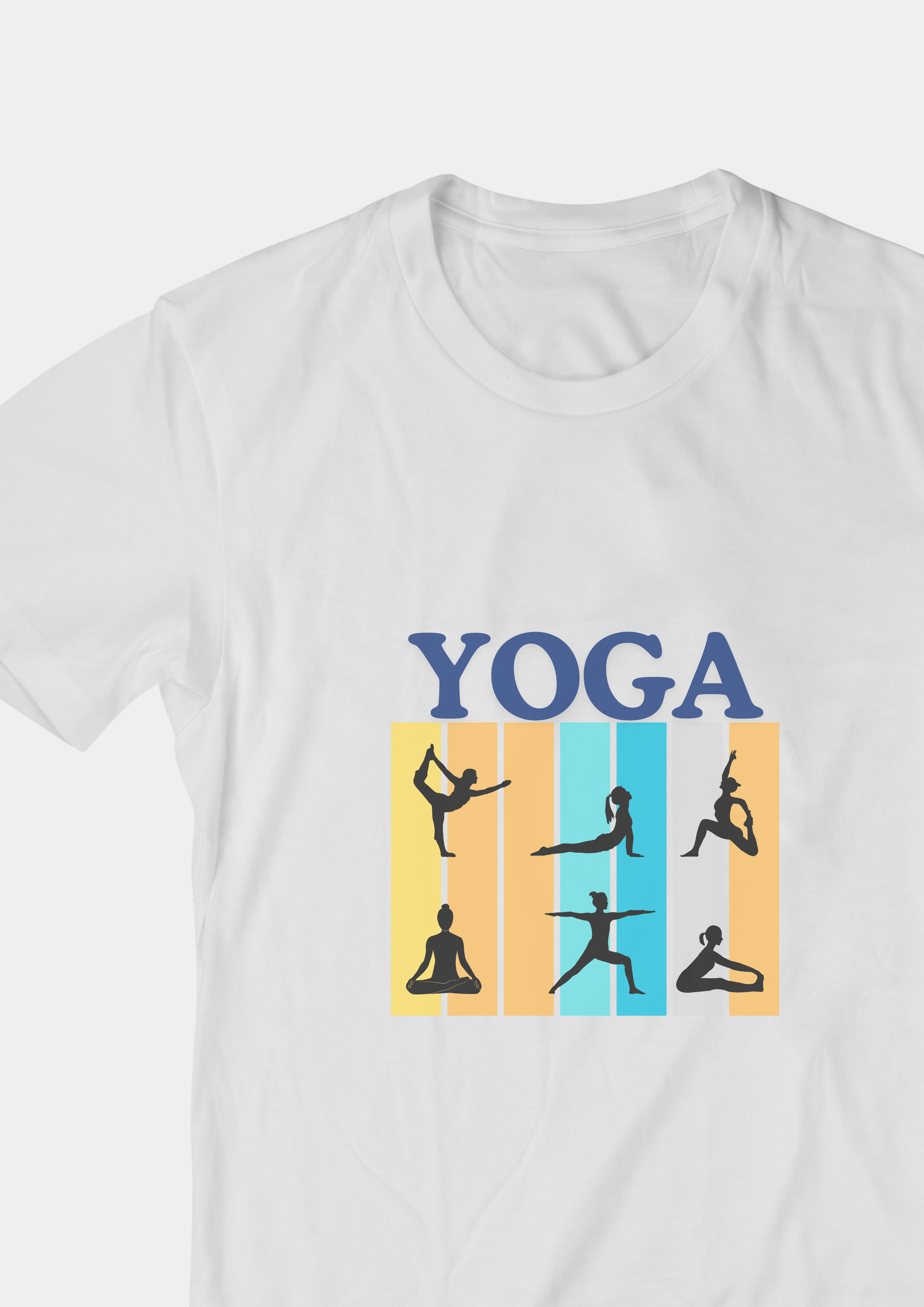 Camiseta Unissex Yoga positions
