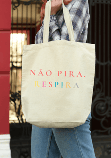 Ecobag - Não pira, respira!