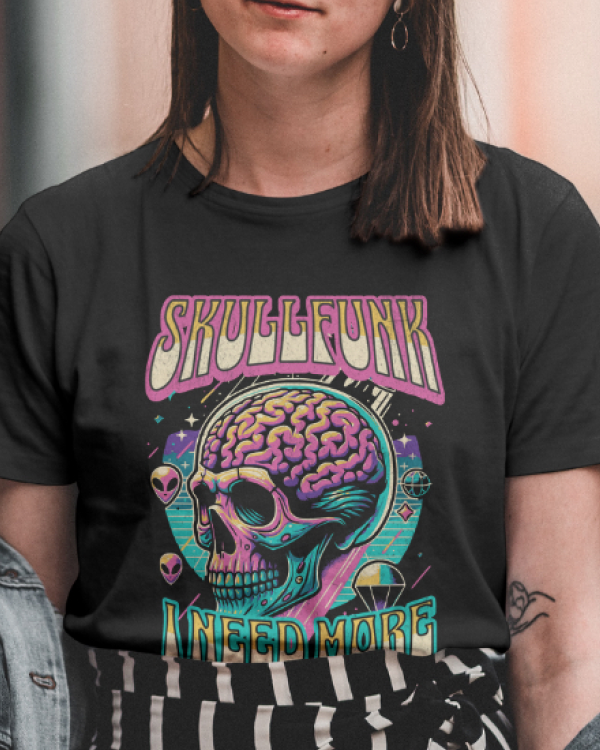 Camiseta Tshirt Skull Funk 