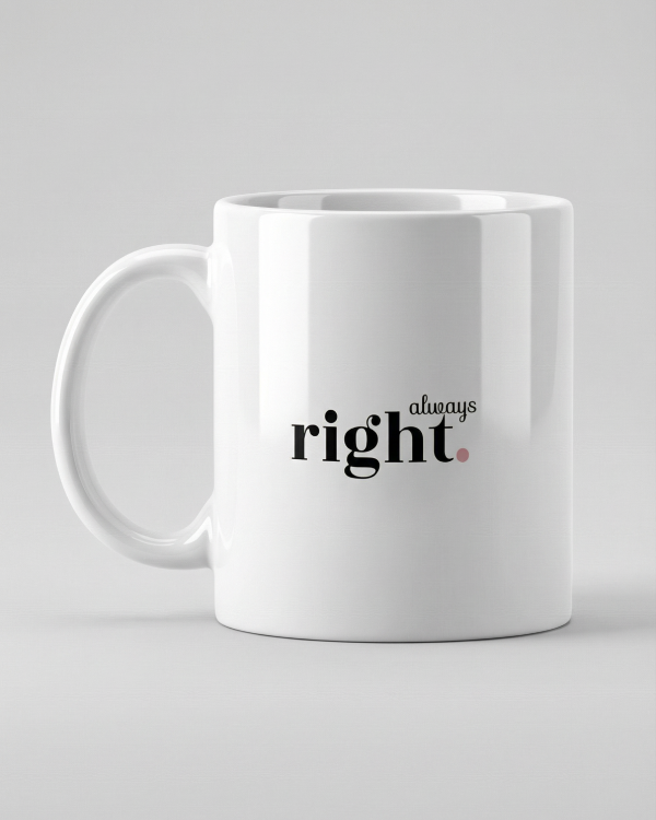 Caneca always right