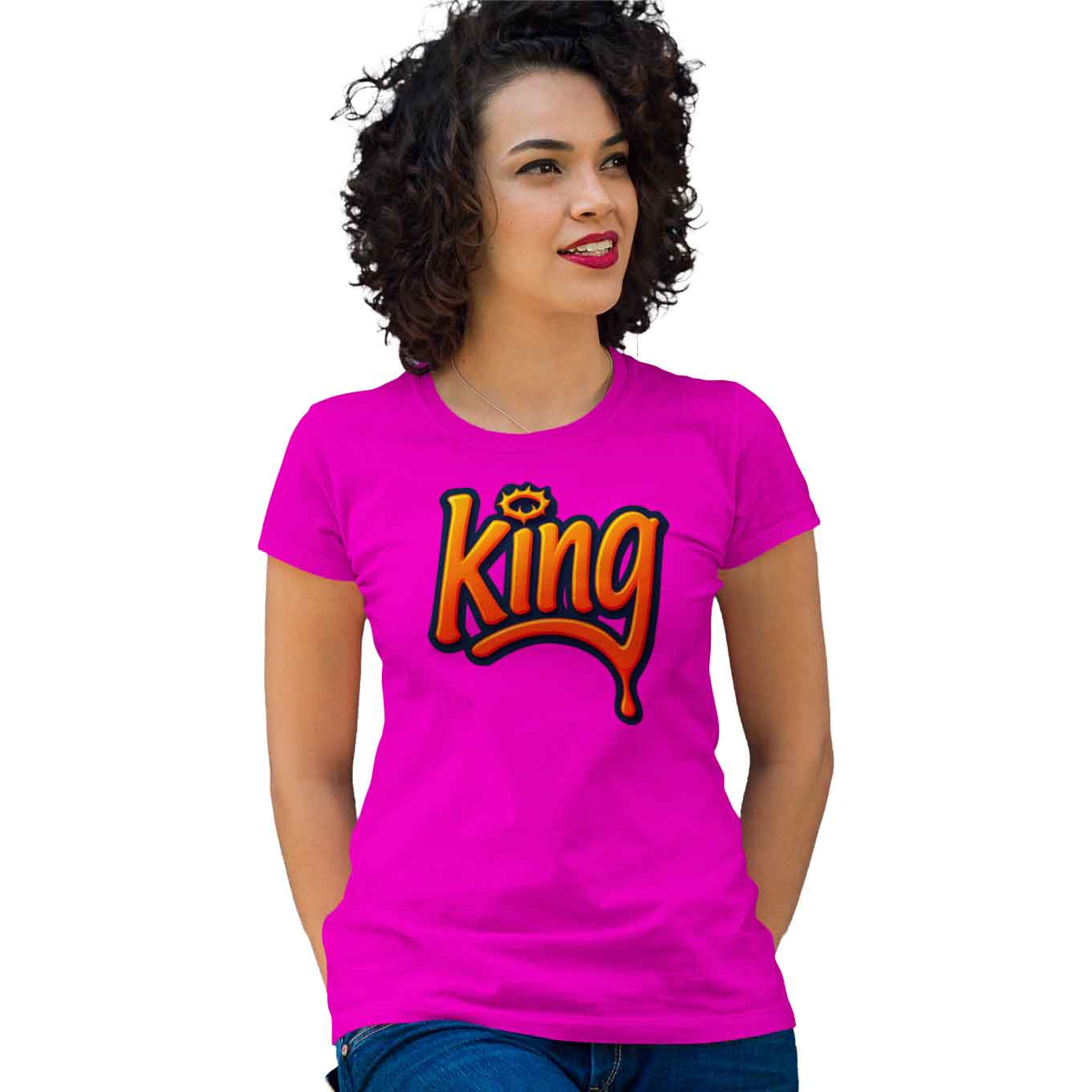 Camiseta Cristã King | Baby Long Quality
